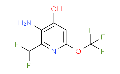 AM229569 | 1806141-62-7 | 3-Amino-2-(difluoromethyl)-4-hydroxy-6-(trifluoromethoxy)pyridine