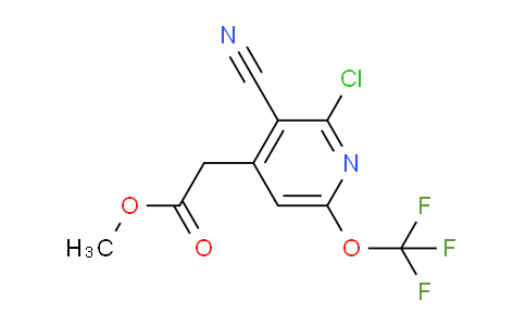 AM22958 | 1806112-58-2 | Methyl 2-chloro-3-cyano-6-(trifluoromethoxy)pyridine-4-acetate