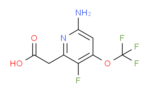 AM229583 | 1804588-74-6 | 6-Amino-3-fluoro-4-(trifluoromethoxy)pyridine-2-acetic acid