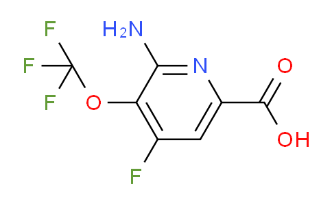 AM229589 | 1804019-45-1 | 2-Amino-4-fluoro-3-(trifluoromethoxy)pyridine-6-carboxylic acid