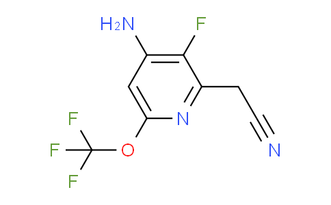 AM229590 | 1804521-63-8 | 4-Amino-3-fluoro-6-(trifluoromethoxy)pyridine-2-acetonitrile