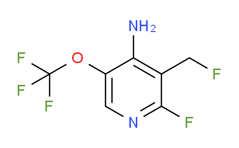 AM229593 | 1806186-52-6 | 4-Amino-2-fluoro-3-(fluoromethyl)-5-(trifluoromethoxy)pyridine