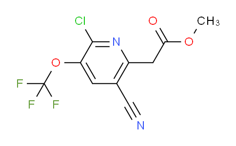 AM22960 | 1804638-36-5 | Methyl 2-chloro-5-cyano-3-(trifluoromethoxy)pyridine-6-acetate