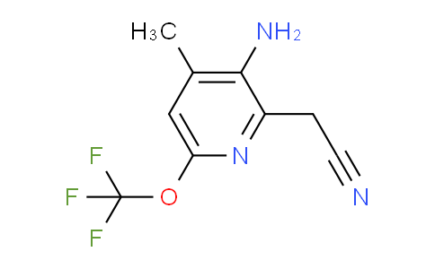 AM229600 | 1806097-89-1 | 3-Amino-4-methyl-6-(trifluoromethoxy)pyridine-2-acetonitrile