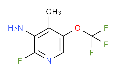 AM229602 | 1804573-24-7 | 3-Amino-2-fluoro-4-methyl-5-(trifluoromethoxy)pyridine