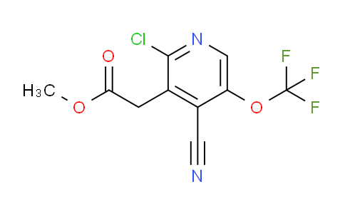 AM22961 | 1804608-70-5 | Methyl 2-chloro-4-cyano-5-(trifluoromethoxy)pyridine-3-acetate