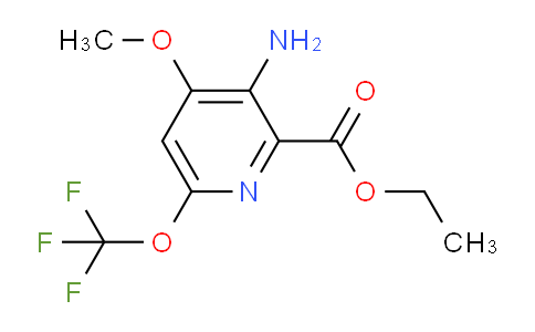 AM229616 | 1804431-08-0 | Ethyl 3-amino-4-methoxy-6-(trifluoromethoxy)pyridine-2-carboxylate