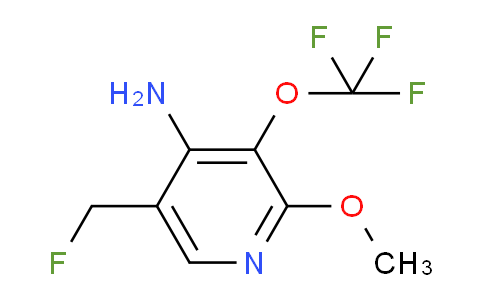 AM229624 | 1804577-97-6 | 4-Amino-5-(fluoromethyl)-2-methoxy-3-(trifluoromethoxy)pyridine