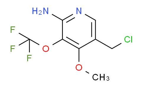 AM229625 | 1804031-62-6 | 2-Amino-5-(chloromethyl)-4-methoxy-3-(trifluoromethoxy)pyridine