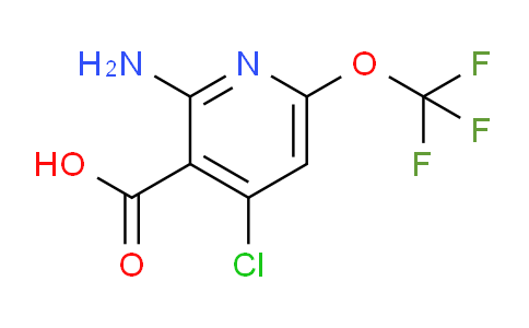 2-Amino-4-chloro-6-(trifluoromethoxy)pyridine-3-carboxylic acid