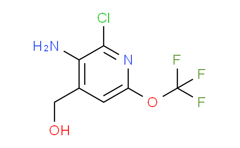 3-Amino-2-chloro-6-(trifluoromethoxy)pyridine-4-methanol