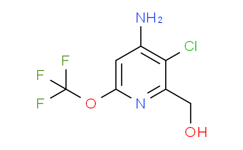 4-Amino-3-chloro-6-(trifluoromethoxy)pyridine-2-methanol