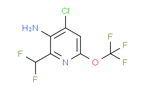 AM229648 | 1804518-34-0 | 3-Amino-4-chloro-2-(difluoromethyl)-6-(trifluoromethoxy)pyridine