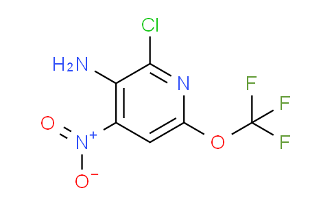 3-Amino-2-chloro-4-nitro-6-(trifluoromethoxy)pyridine