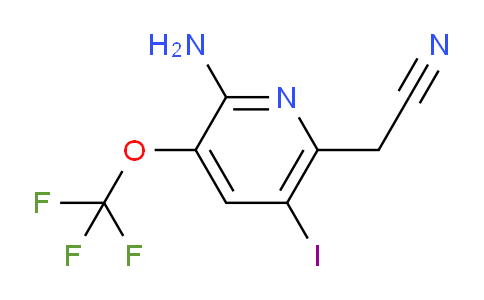 AM229680 | 1803928-47-3 | 2-Amino-5-iodo-3-(trifluoromethoxy)pyridine-6-acetonitrile