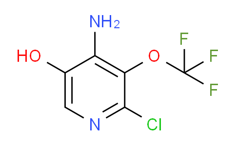 4-Amino-2-chloro-5-hydroxy-3-(trifluoromethoxy)pyridine