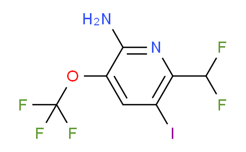 AM229685 | 1804384-75-5 | 2-Amino-6-(difluoromethyl)-5-iodo-3-(trifluoromethoxy)pyridine