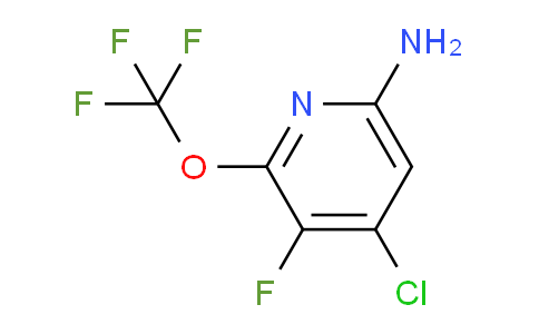 6-Amino-4-chloro-3-fluoro-2-(trifluoromethoxy)pyridine