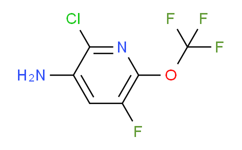 3-Amino-2-chloro-5-fluoro-6-(trifluoromethoxy)pyridine