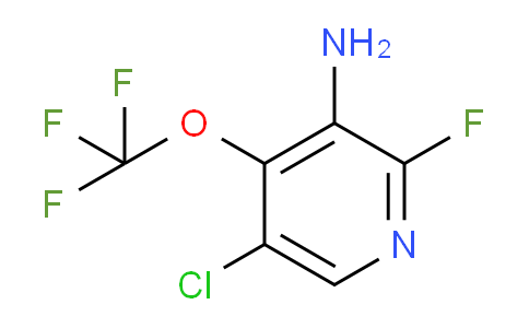 3-Amino-5-chloro-2-fluoro-4-(trifluoromethoxy)pyridine