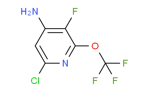 4-Amino-6-chloro-3-fluoro-2-(trifluoromethoxy)pyridine