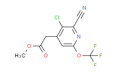 AM22970 | 1804547-90-7 | Methyl 3-chloro-2-cyano-6-(trifluoromethoxy)pyridine-4-acetate