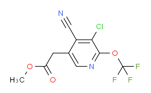 AM22971 | 1803655-39-1 | Methyl 3-chloro-4-cyano-2-(trifluoromethoxy)pyridine-5-acetate