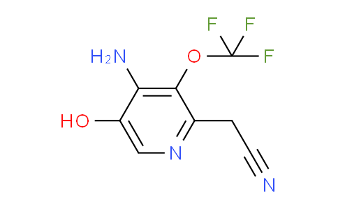 AM229718 | 1803535-67-2 | 4-Amino-5-hydroxy-3-(trifluoromethoxy)pyridine-2-acetonitrile