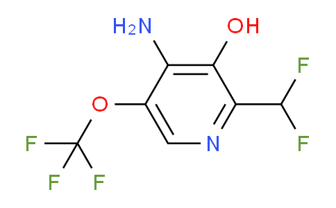 AM229721 | 1804533-47-8 | 4-Amino-2-(difluoromethyl)-3-hydroxy-5-(trifluoromethoxy)pyridine