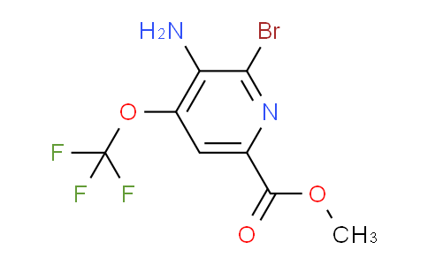 AM229728 | 1804526-15-5 | Methyl 3-amino-2-bromo-4-(trifluoromethoxy)pyridine-6-carboxylate