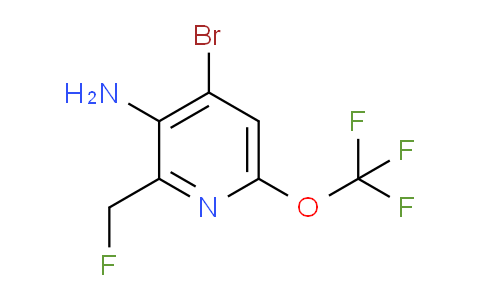 AM229733 | 1804609-91-3 | 3-Amino-4-bromo-2-(fluoromethyl)-6-(trifluoromethoxy)pyridine