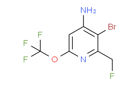 AM229734 | 1804610-29-4 | 4-Amino-3-bromo-2-(fluoromethyl)-6-(trifluoromethoxy)pyridine