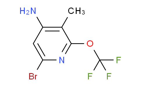 4-Amino-6-bromo-3-methyl-2-(trifluoromethoxy)pyridine