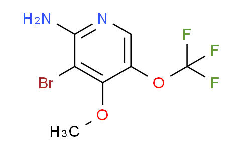 AM229744 | 1804525-75-4 | 2-Amino-3-bromo-4-methoxy-5-(trifluoromethoxy)pyridine