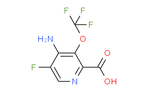 AM229755 | 1804588-24-6 | 4-Amino-5-fluoro-3-(trifluoromethoxy)pyridine-2-carboxylic acid