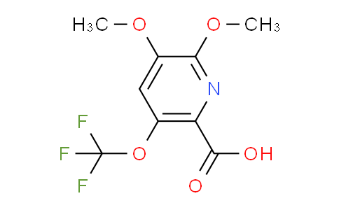 2,3-Dimethoxy-5-(trifluoromethoxy)pyridine-6-carboxylic acid