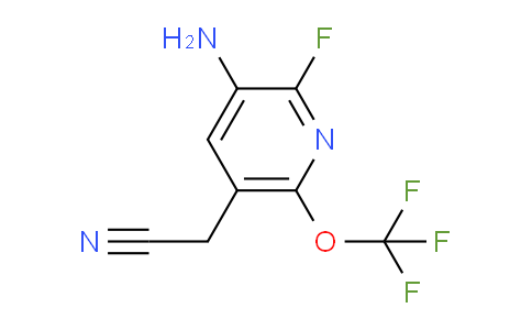 AM229767 | 1805949-90-9 | 3-Amino-2-fluoro-6-(trifluoromethoxy)pyridine-5-acetonitrile
