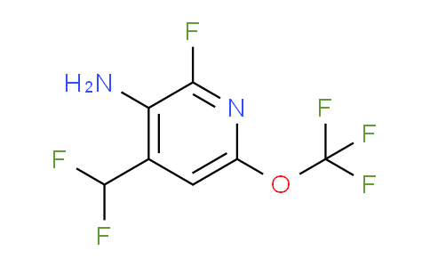 AM229775 | 1803675-07-1 | 3-Amino-4-(difluoromethyl)-2-fluoro-6-(trifluoromethoxy)pyridine
