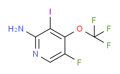 2-Amino-5-fluoro-3-iodo-4-(trifluoromethoxy)pyridine