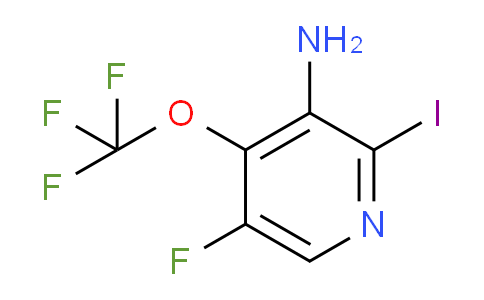 3-Amino-5-fluoro-2-iodo-4-(trifluoromethoxy)pyridine
