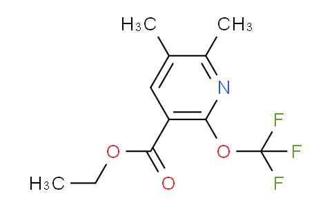 Ethyl 2,3-dimethyl-6-(trifluoromethoxy)pyridine-5-carboxylate