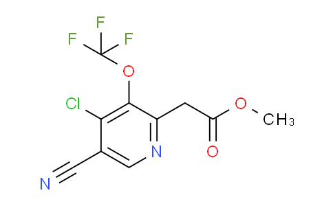 AM22984 | 1804630-60-1 | Methyl 4-chloro-5-cyano-3-(trifluoromethoxy)pyridine-2-acetate