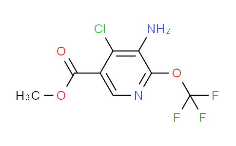 AM229855 | 1804533-26-3 | Methyl 3-amino-4-chloro-2-(trifluoromethoxy)pyridine-5-carboxylate