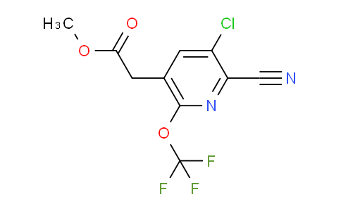 AM22986 | 1806167-11-2 | Methyl 3-chloro-2-cyano-6-(trifluoromethoxy)pyridine-5-acetate