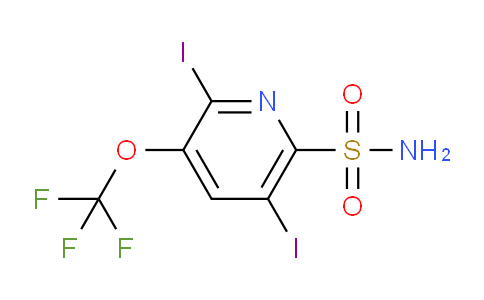 AM229861 | 1804374-78-4 | 2,5-Diiodo-3-(trifluoromethoxy)pyridine-6-sulfonamide