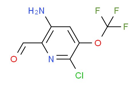 AM229863 | 1804586-22-8 | 5-Amino-2-chloro-3-(trifluoromethoxy)pyridine-6-carboxaldehyde