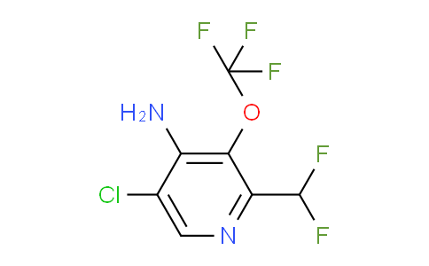AM229868 | 1804387-87-8 | 4-Amino-5-chloro-2-(difluoromethyl)-3-(trifluoromethoxy)pyridine