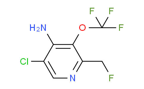 AM229874 | 1804569-21-8 | 4-Amino-5-chloro-2-(fluoromethyl)-3-(trifluoromethoxy)pyridine