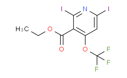Ethyl 2,6-diiodo-4-(trifluoromethoxy)pyridine-3-carboxylate