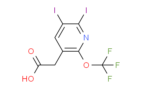 2,3-Diiodo-6-(trifluoromethoxy)pyridine-5-acetic acid